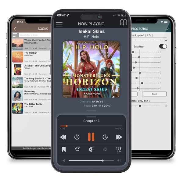 Download fo free audiobook Isekai Skies by H.P. Holo and listen anywhere on your iOS devices in the ListenBook app.