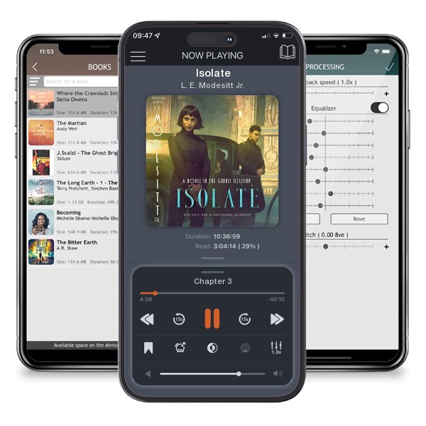 Download fo free audiobook Isolate by L. E. Modesitt Jr. and listen anywhere on your iOS devices in the ListenBook app.