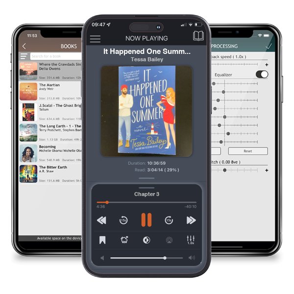 Download fo free audiobook It Happened One Summer by Tessa Bailey and listen anywhere on your iOS devices in the ListenBook app.