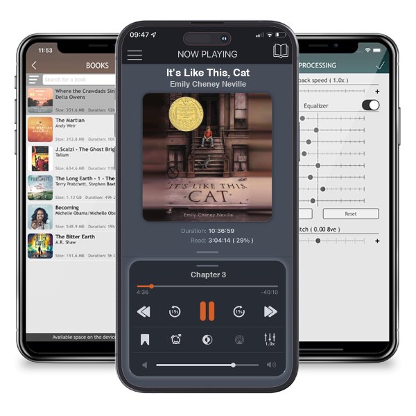 Download fo free audiobook It\'s Like This, Cat by Emily Cheney Neville and listen anywhere on your iOS devices in the ListenBook app.