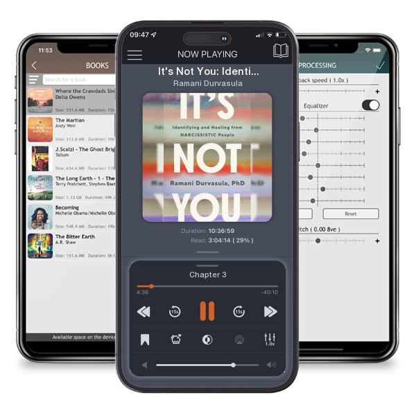 Download fo free audiobook It's Not You: Identifying and Healing from Narcissistic People by Ramani Durvasula and listen anywhere on your iOS devices in the ListenBook app.