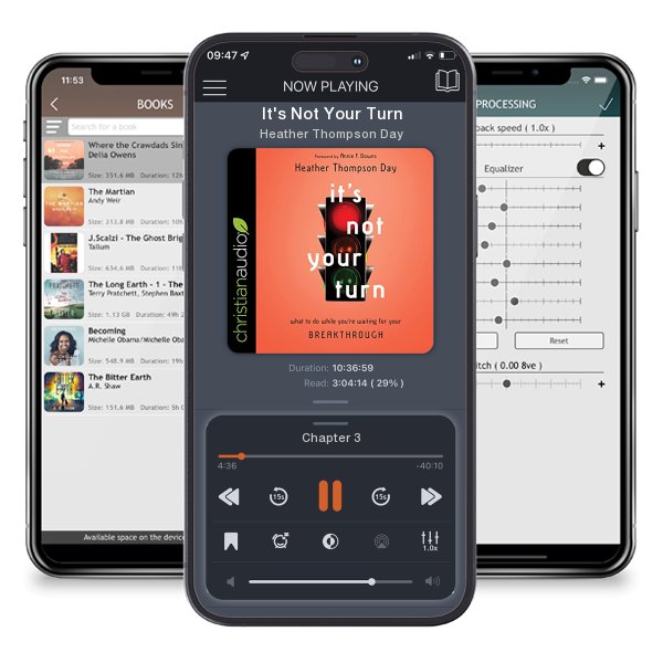 Download fo free audiobook It's Not Your Turn by Heather Thompson Day and listen anywhere on your iOS devices in the ListenBook app.