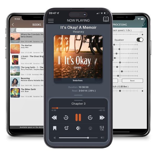 Download fo free audiobook It's Okay! A Memoir by Heaney and listen anywhere on your iOS devices in the ListenBook app.