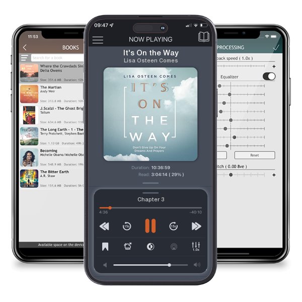 Download fo free audiobook It's On the Way by Lisa Osteen Comes and listen anywhere on your iOS devices in the ListenBook app.