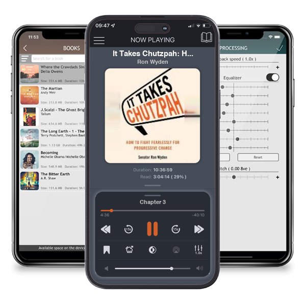 Download fo free audiobook It Takes Chutzpah: How to Fight Fearlessly for Progressive Change by Ron Wyden and listen anywhere on your iOS devices in the ListenBook app.