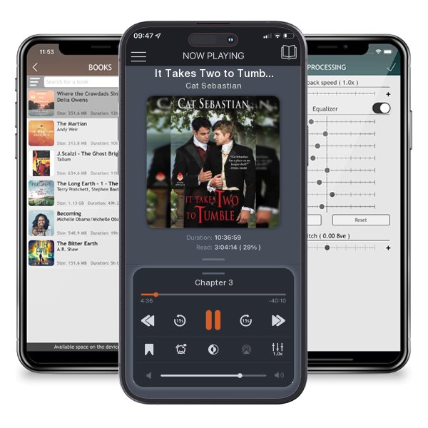 Download fo free audiobook It Takes Two to Tumble: Seducing the Sedgwicks by Cat Sebastian and listen anywhere on your iOS devices in the ListenBook app.
