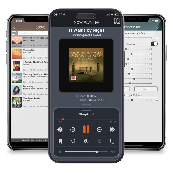 Download fo free audiobook It Walks by Night by Christopher Fowler and listen anywhere on your iOS devices in the ListenBook app.