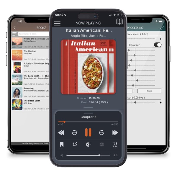 Download fo free audiobook Italian American: Red Sauce Classics and New Essentials: A... by Angie Rito, Jamie Feldmar, et al. and listen anywhere on your iOS devices in the ListenBook app.