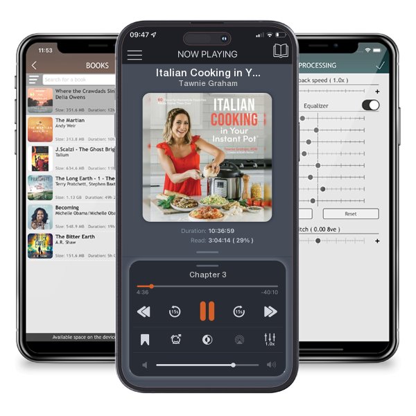 Download fo free audiobook Italian Cooking in Your Instant Pot: 60 Flavorful Homestyle... by Tawnie Graham and listen anywhere on your iOS devices in the ListenBook app.