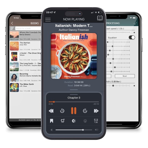 Download fo free audiobook Italianish: Modern Twists on Classic Italian Flavors by Author Danny Freeman and listen anywhere on your iOS devices in the ListenBook app.