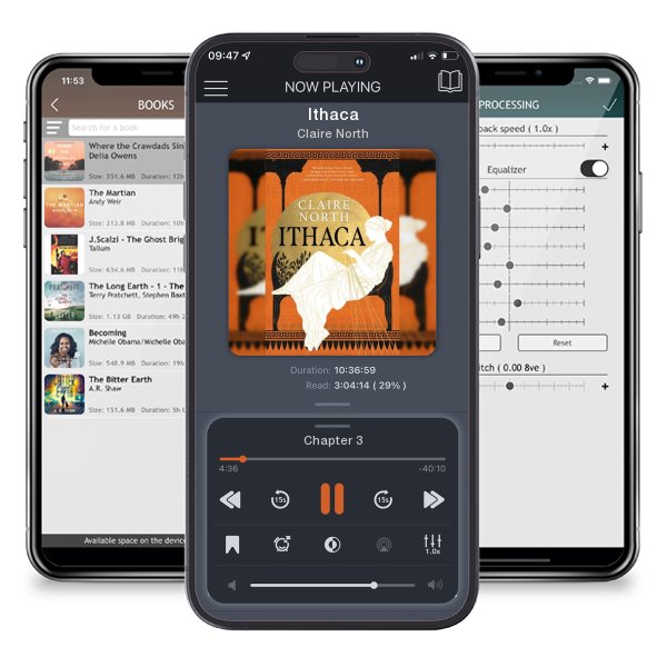 Download fo free audiobook Ithaca by Claire North and listen anywhere on your iOS devices in the ListenBook app.