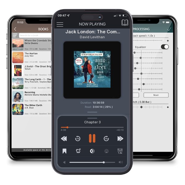 Download fo free audiobook Jack London: The Complete Novels by David Levithan and listen anywhere on your iOS devices in the ListenBook app.