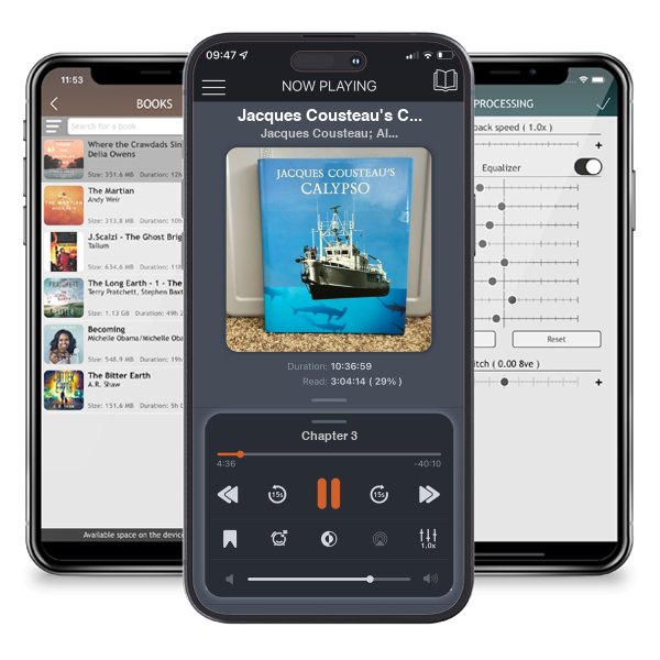 Download fo free audiobook Jacques Cousteau's Calypso by Jacques Cousteau; Alexis Sivirine and listen anywhere on your iOS devices in the ListenBook app.