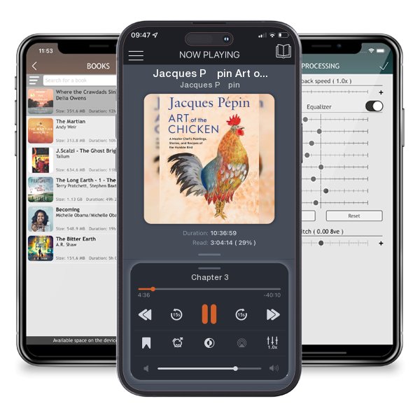 Download fo free audiobook Jacques Pépin Art of the Chicken: A Master Chef's Paintings,... by Jacques Pépin and listen anywhere on your iOS devices in the ListenBook app.