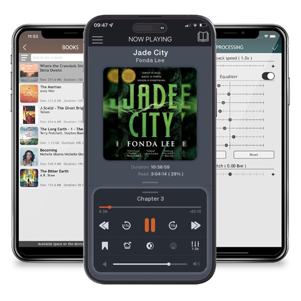 Download fo free audiobook Jade City by Fonda Lee and listen anywhere on your iOS devices in the ListenBook app.