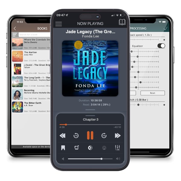 Download fo free audiobook Jade Legacy (The Green Bone Saga, #3) by Fonda Lee and listen anywhere on your iOS devices in the ListenBook app.