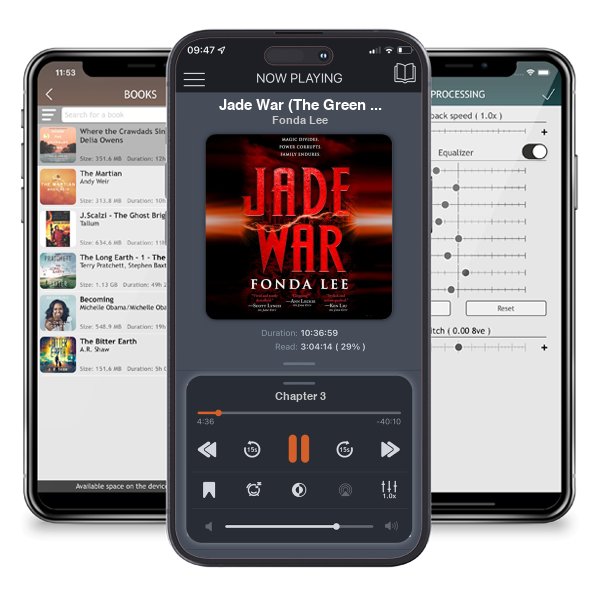 Download fo free audiobook Jade War (The Green Bone Saga, #2) by Fonda Lee and listen anywhere on your iOS devices in the ListenBook app.