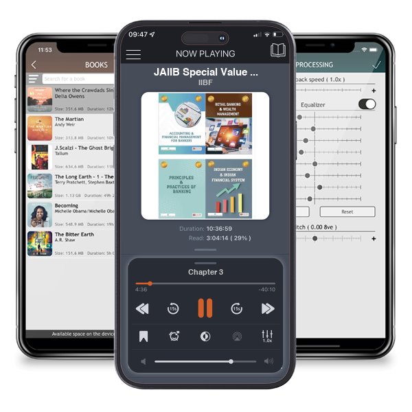 Download fo free audiobook JAIIB Special Value Pack by IIBF and listen anywhere on your iOS devices in the ListenBook app.