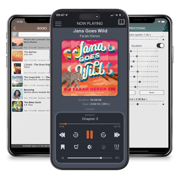 Download fo free audiobook Jana Goes Wild by Farah Heron and listen anywhere on your iOS devices in the ListenBook app.