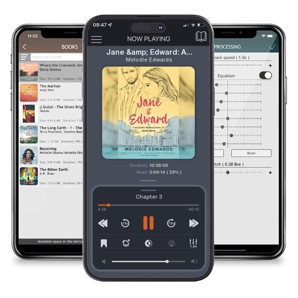 Download fo free audiobook Jane & Edward: A Modern Reimagining of Jane Eyre by Melodie Edwards and listen anywhere on your iOS devices in the ListenBook app.