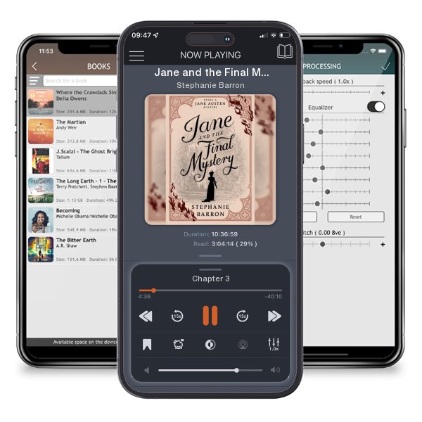 Download fo free audiobook Jane and the Final Mystery by Stephanie Barron and listen anywhere on your iOS devices in the ListenBook app.