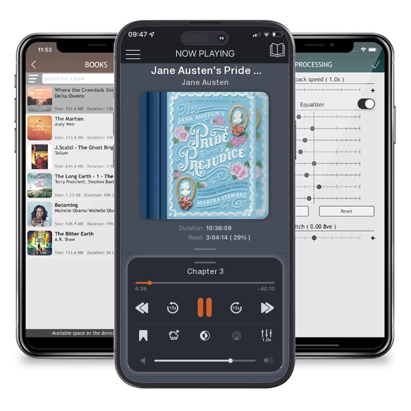 Download fo free audiobook Jane Austen's Pride and Prejudice: A Book-To-Table Classic by Jane Austen and listen anywhere on your iOS devices in the ListenBook app.