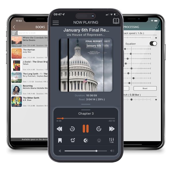Download fo free audiobook January 6th Final Report: The Final Report of the Select Committee to Investigate the January 6th Attack on the United State Capitol by Us House of Representatives and listen anywhere on your iOS devices in the ListenBook app.