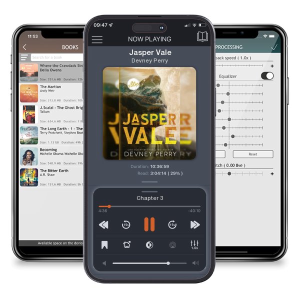 Download fo free audiobook Jasper Vale by Devney Perry and listen anywhere on your iOS devices in the ListenBook app.