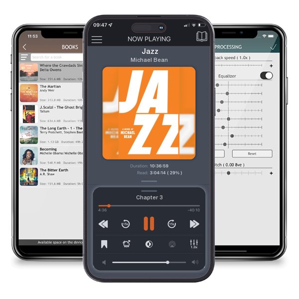 Download fo free audiobook Jazz by Michael Bean and listen anywhere on your iOS devices in the ListenBook app.