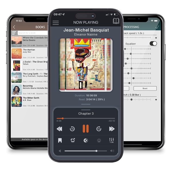 Download fo free audiobook Jean-Michel Basquiat by Eleanor Nairne and listen anywhere on your iOS devices in the ListenBook app.