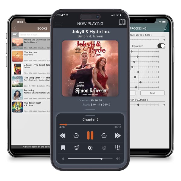 Download fo free audiobook Jekyll & Hyde Inc. by Simon R. Green and listen anywhere on your iOS devices in the ListenBook app.