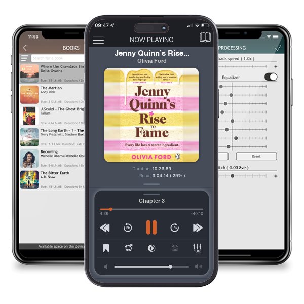 Download fo free audiobook Jenny Quinn’s Rise to Fame by Olivia Ford and listen anywhere on your iOS devices in the ListenBook app.