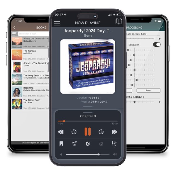 Download fo free audiobook Jeopardy! 2024 Day-To-Day Calendar by Sony and listen anywhere on your iOS devices in the ListenBook app.
