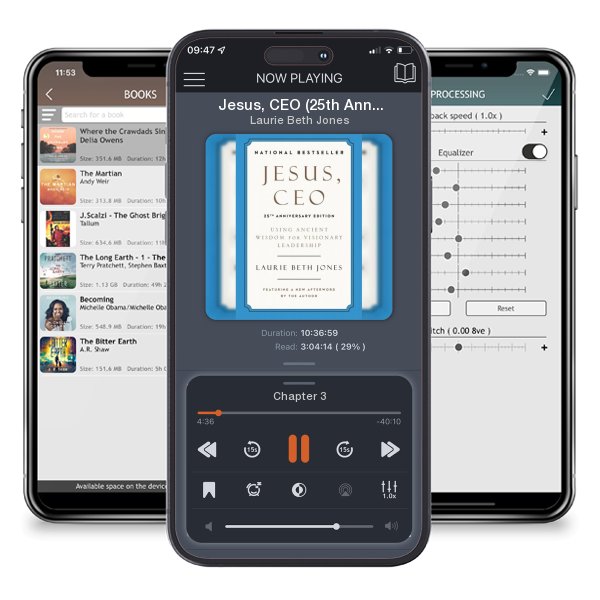 Download fo free audiobook Jesus, CEO (25th Anniversary Edition): Using Ancient Wisdom... by Laurie Beth Jones and listen anywhere on your iOS devices in the ListenBook app.