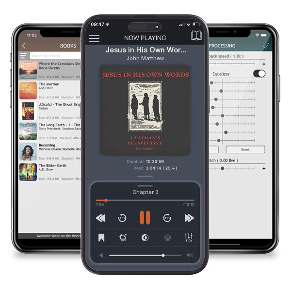 Download fo free audiobook Jesus in His Own Words: A Layman's Perspective by John Matthew and listen anywhere on your iOS devices in the ListenBook app.