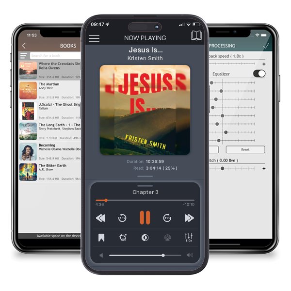 Download fo free audiobook Jesus Is... by Kristen Smith and listen anywhere on your iOS devices in the ListenBook app.