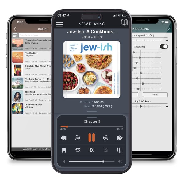 Download fo free audiobook Jew-Ish: A Cookbook: Reinvented Recipes from a Modern Mensch by Jake Cohen and listen anywhere on your iOS devices in the ListenBook app.