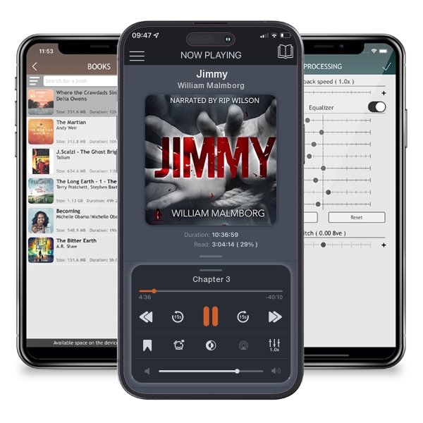 Download fo free audiobook Jimmy by William Malmborg and listen anywhere on your iOS devices in the ListenBook app.