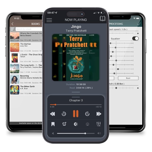 Download fo free audiobook Jingo by Terry Pratchett and listen anywhere on your iOS devices in the ListenBook app.