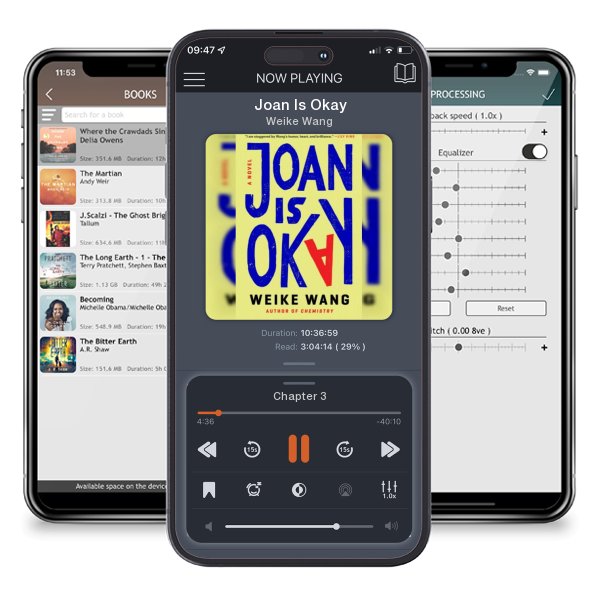 Download fo free audiobook Joan Is Okay by Weike Wang and listen anywhere on your iOS devices in the ListenBook app.
