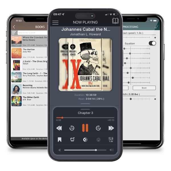 Download fo free audiobook Johannes Cabal the Necromancer by Jonathan L. Howard and listen anywhere on your iOS devices in the ListenBook app.