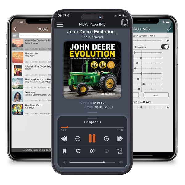 Download fo free audiobook John Deere Evolution: The Design and Engineering of an American Icon by Lee Klancher and listen anywhere on your iOS devices in the ListenBook app.