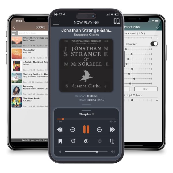 Download fo free audiobook Jonathan Strange & Mr Norrell: A Novel by Susanna Clarke and listen anywhere on your iOS devices in the ListenBook app.