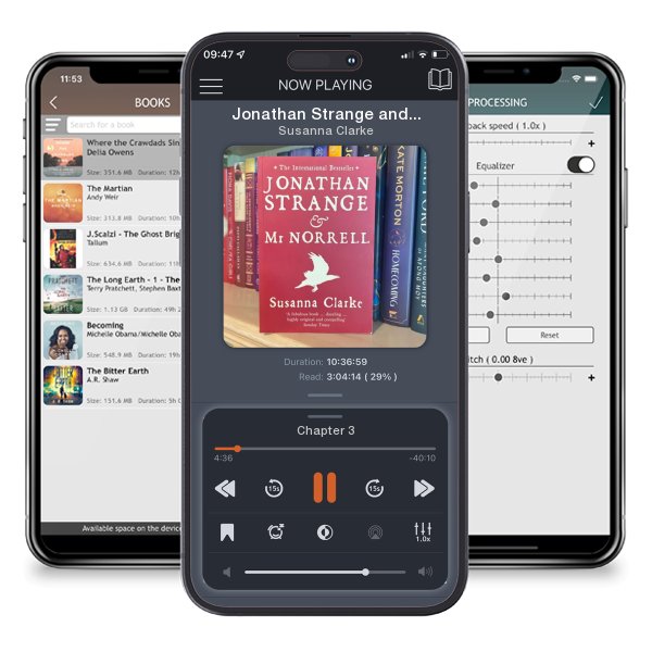 Download fo free audiobook Jonathan Strange and Mr. Norrell by Susanna Clarke and listen anywhere on your iOS devices in the ListenBook app.