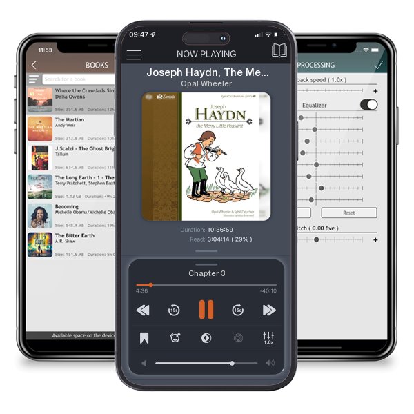 Download fo free audiobook Joseph Haydn, The Merry Little Peasant by Opal Wheeler and listen anywhere on your iOS devices in the ListenBook app.