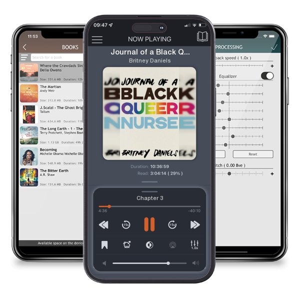 Download fo free audiobook Journal of a Black Queer Nurse by Britney Daniels and listen anywhere on your iOS devices in the ListenBook app.