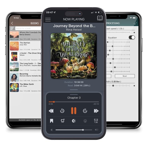 Download fo free audiobook Journey Beyond the Burrow by Rina Heisel and listen anywhere on your iOS devices in the ListenBook app.