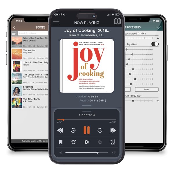 Download fo free audiobook Joy of Cooking: 2019 Edition Fully Revised and Updated by Irma S. Rombauer, Ethan Becker, et al. and listen anywhere on your iOS devices in the ListenBook app.