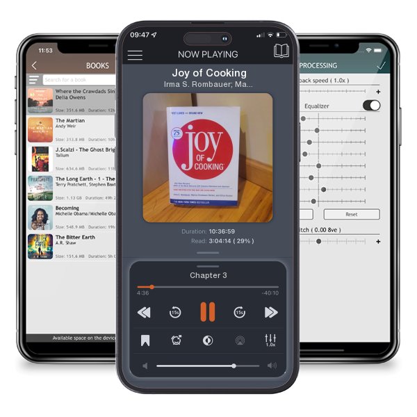 Download fo free audiobook Joy of Cooking by Irma S. Rombauer; Marion Rombauer Becker; Ethan Becker and listen anywhere on your iOS devices in the ListenBook app.