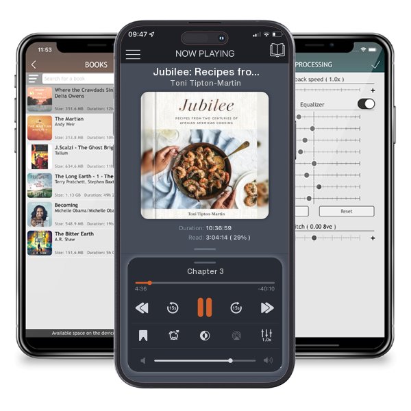 Download fo free audiobook Jubilee: Recipes from Two Centuries of African American... by Toni Tipton-Martin and listen anywhere on your iOS devices in the ListenBook app.